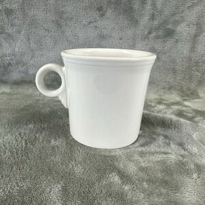 Fiesta Fiestaware Homer Laughlin Ring Handled Mug White (retired)